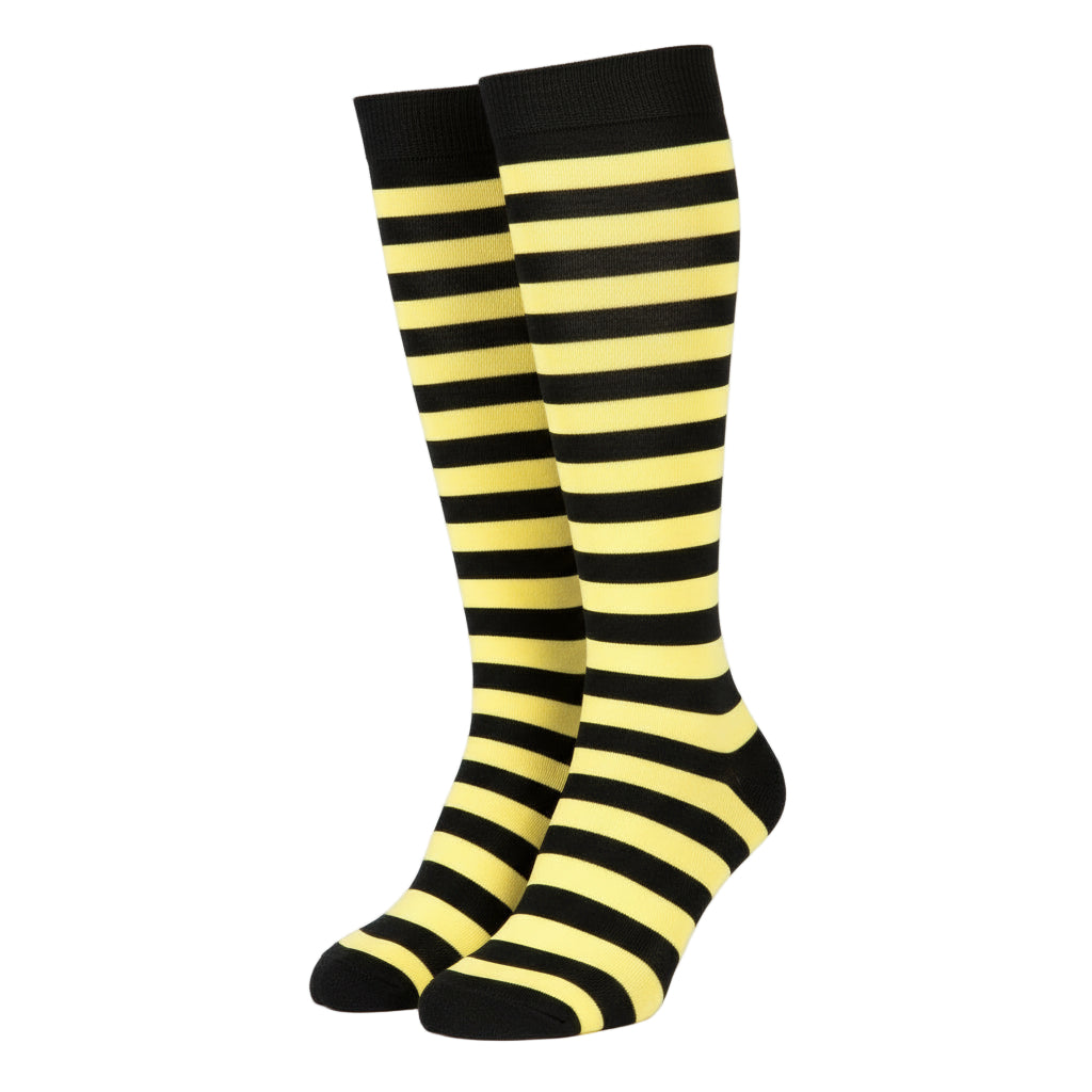 Bumblebee Stripe Knee High Socks