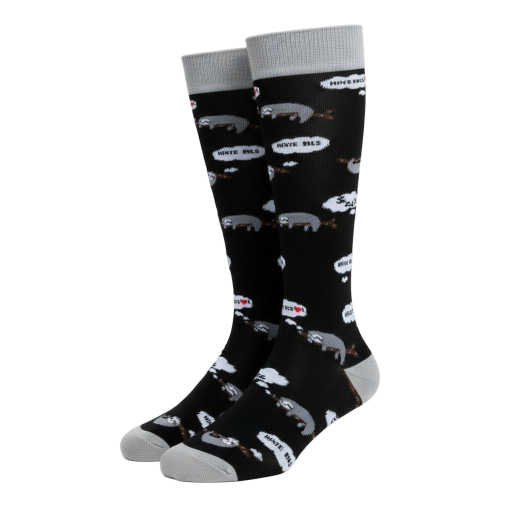 Lazy Sloth Knee High Socks