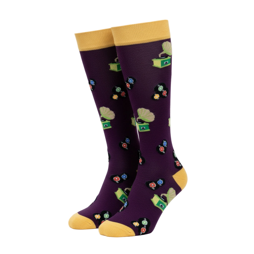 Gramophone Design Knee High Socks