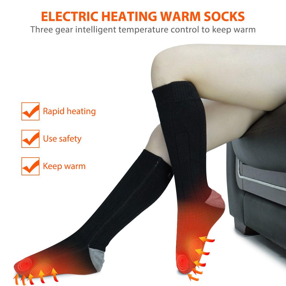 Rechargeable Heated Socks for Winter Sports