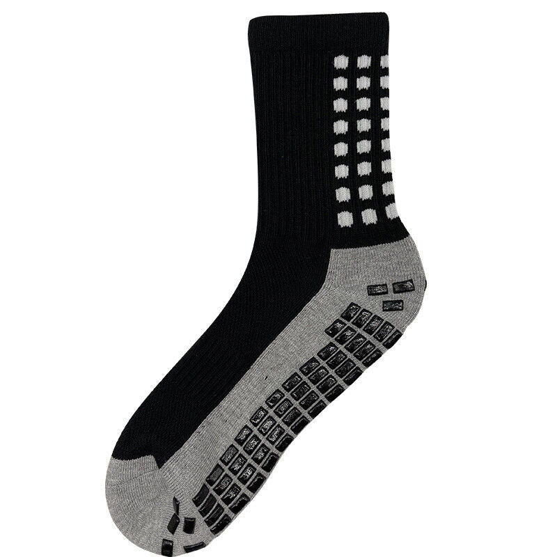 3-Pack Anti-Slip Sport Socks with Grip