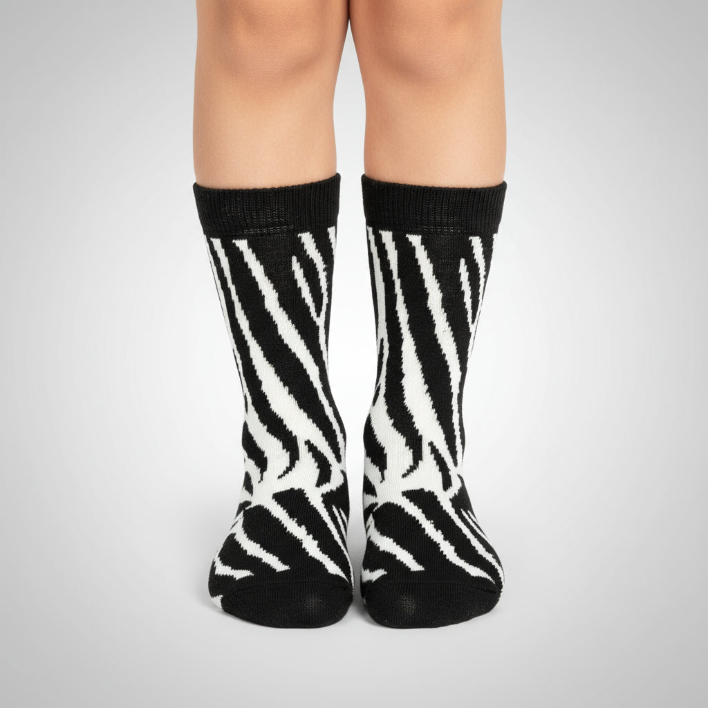 Kids Zebra Socks