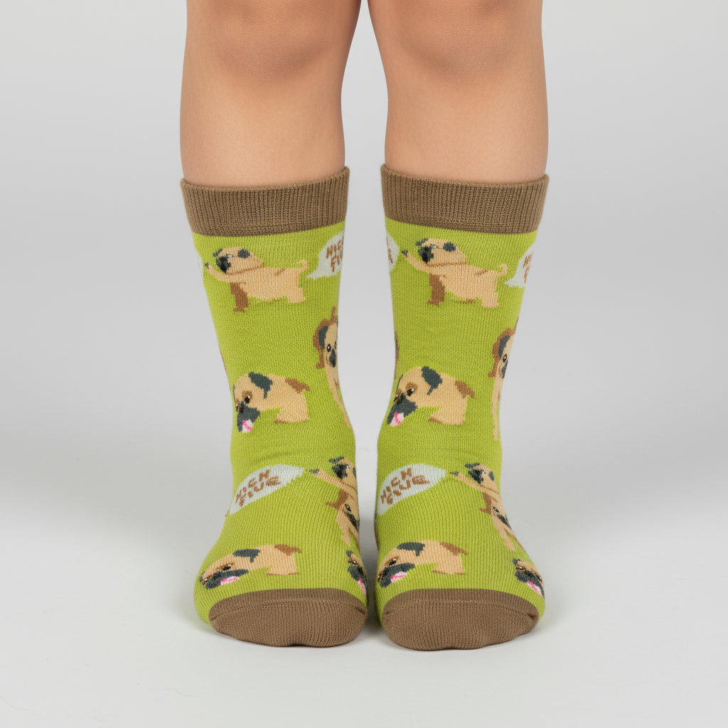 Kids Pug Socks