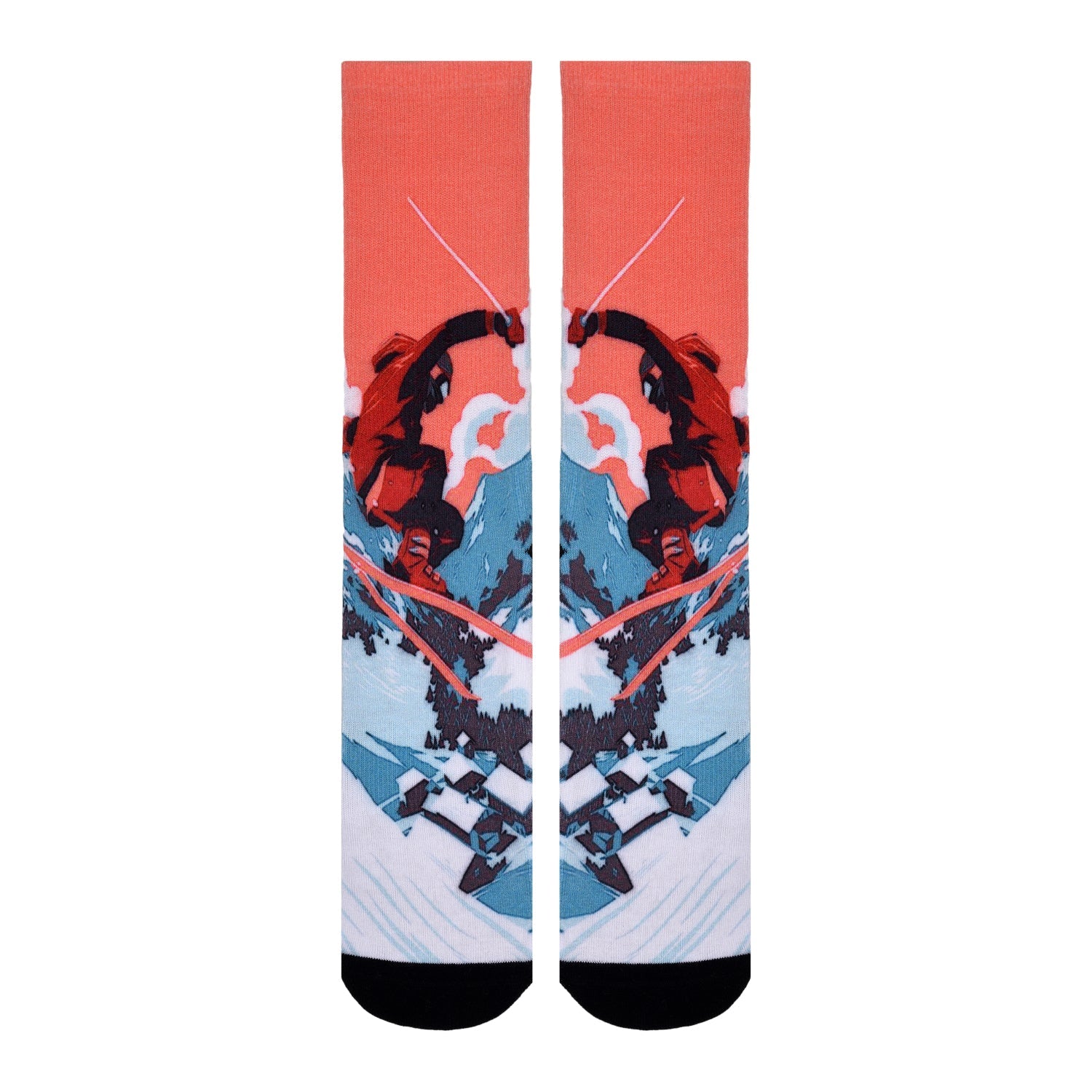 Men & Women's CoolMax Knee-High Socks, Nature Inspired Collection for