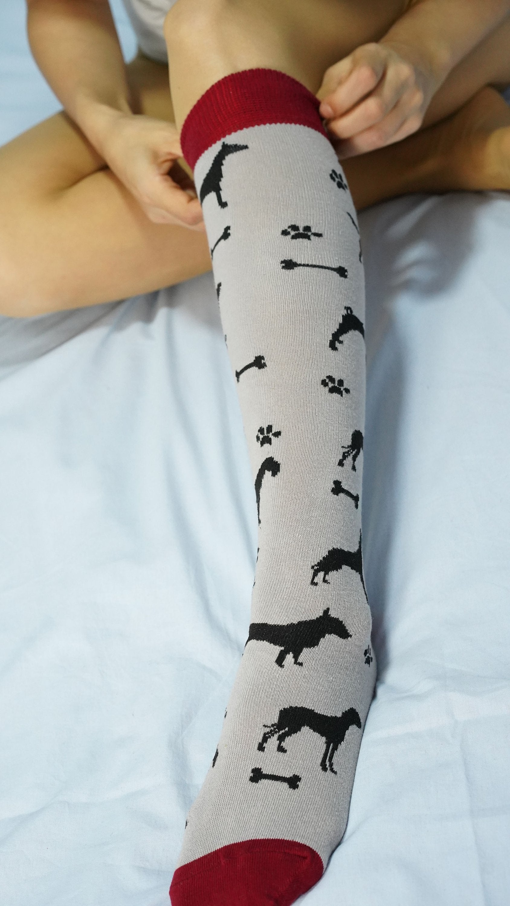 Shadow Dog  Knee High Socks