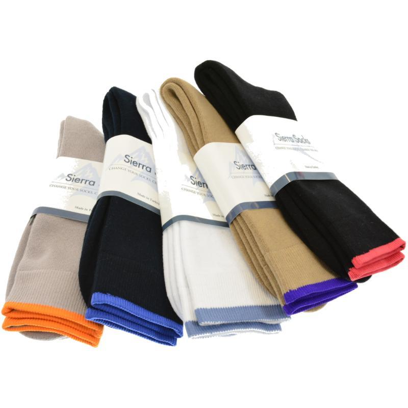 Full Cushioned Cotton Crew Socks - 2 Pack