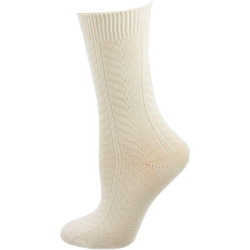 3 Pairs Chevron Pattern Crew Socks