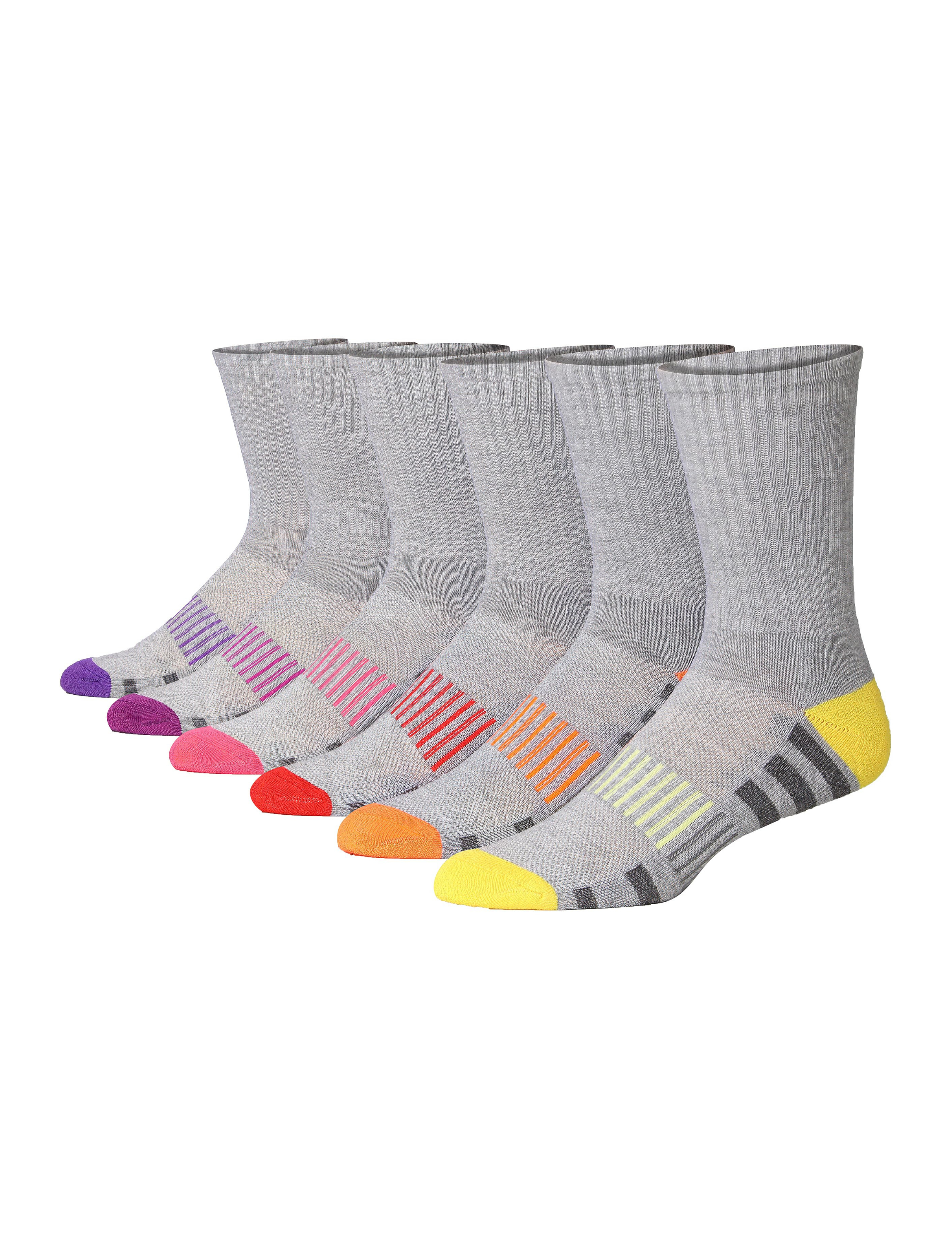 Men's Comfortable Workout Socks - 6 Pairs