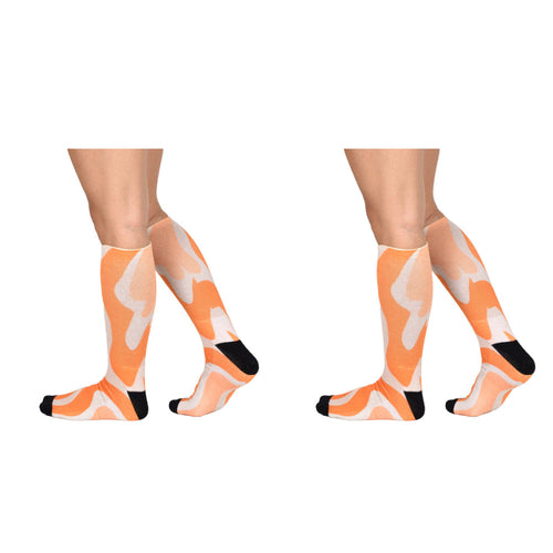 Men & Women's CoolMax Knee-High Socks, Nature Inspired Collection for
