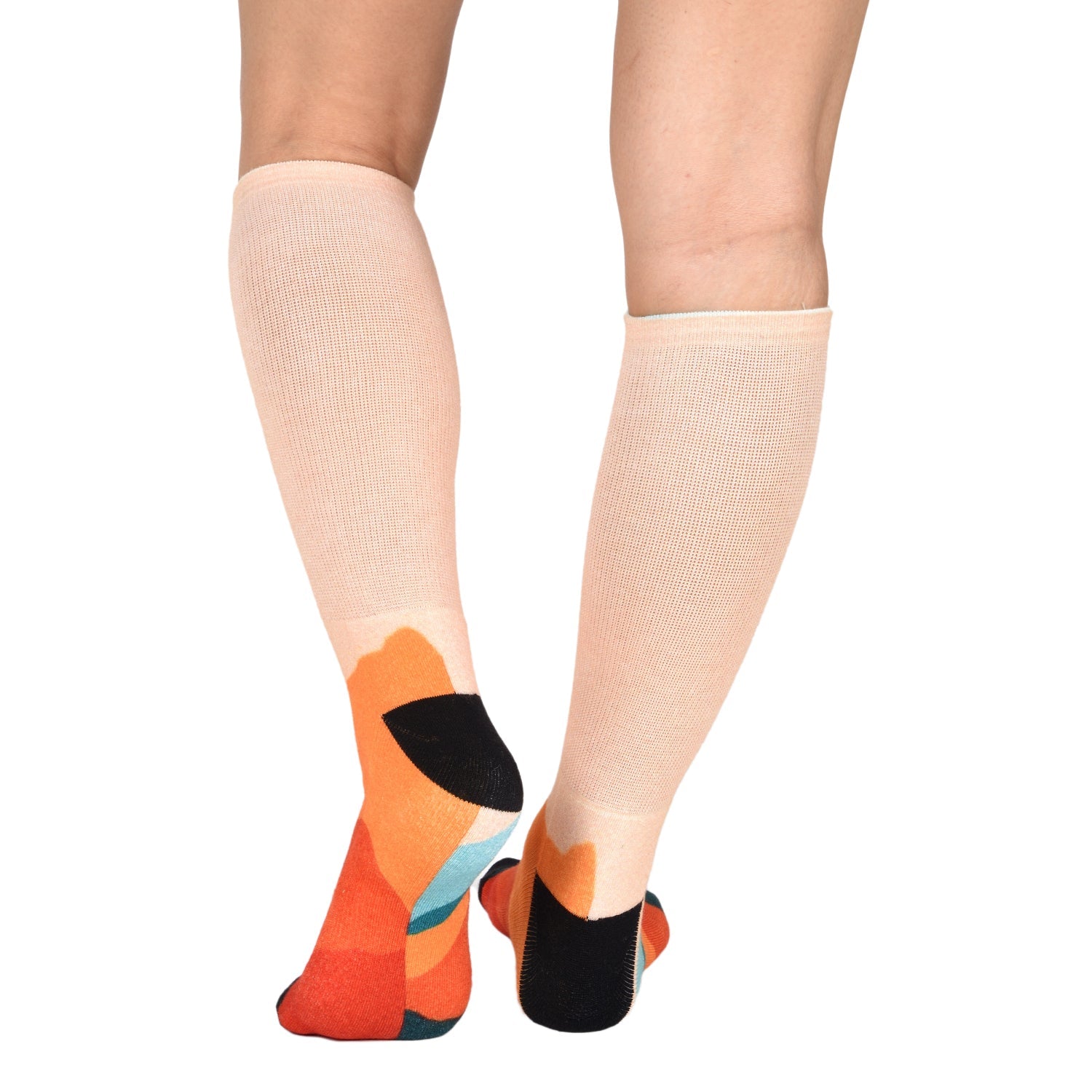 Men & Women's CoolMax Knee-High Socks, Nature Inspired Collection for