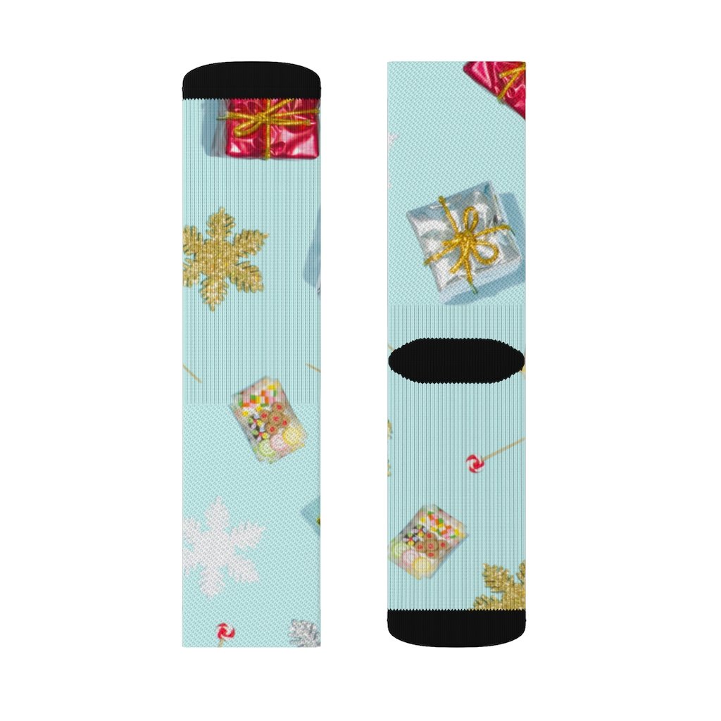 Holiday Gifts Design Novelty Crew Socks