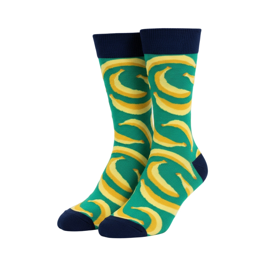 Bananas Design Casual Crew Socks