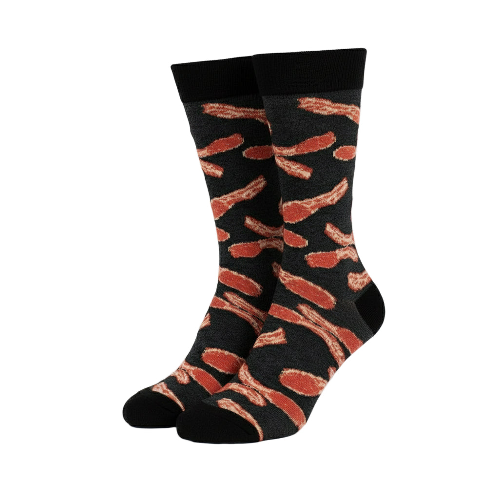 Bacon Design Casual Crew Socks