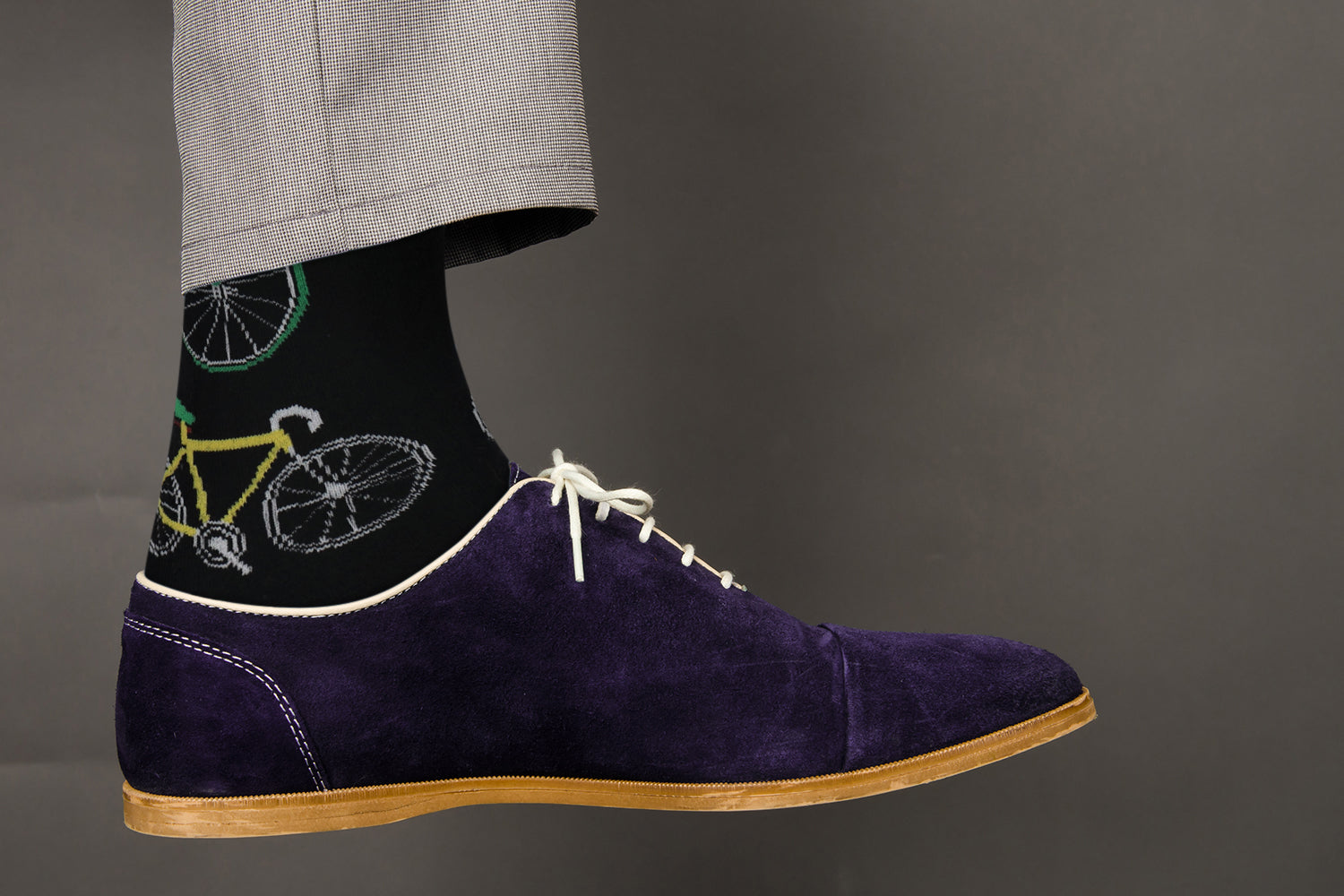 Bicycle Design Casual Crew Socks