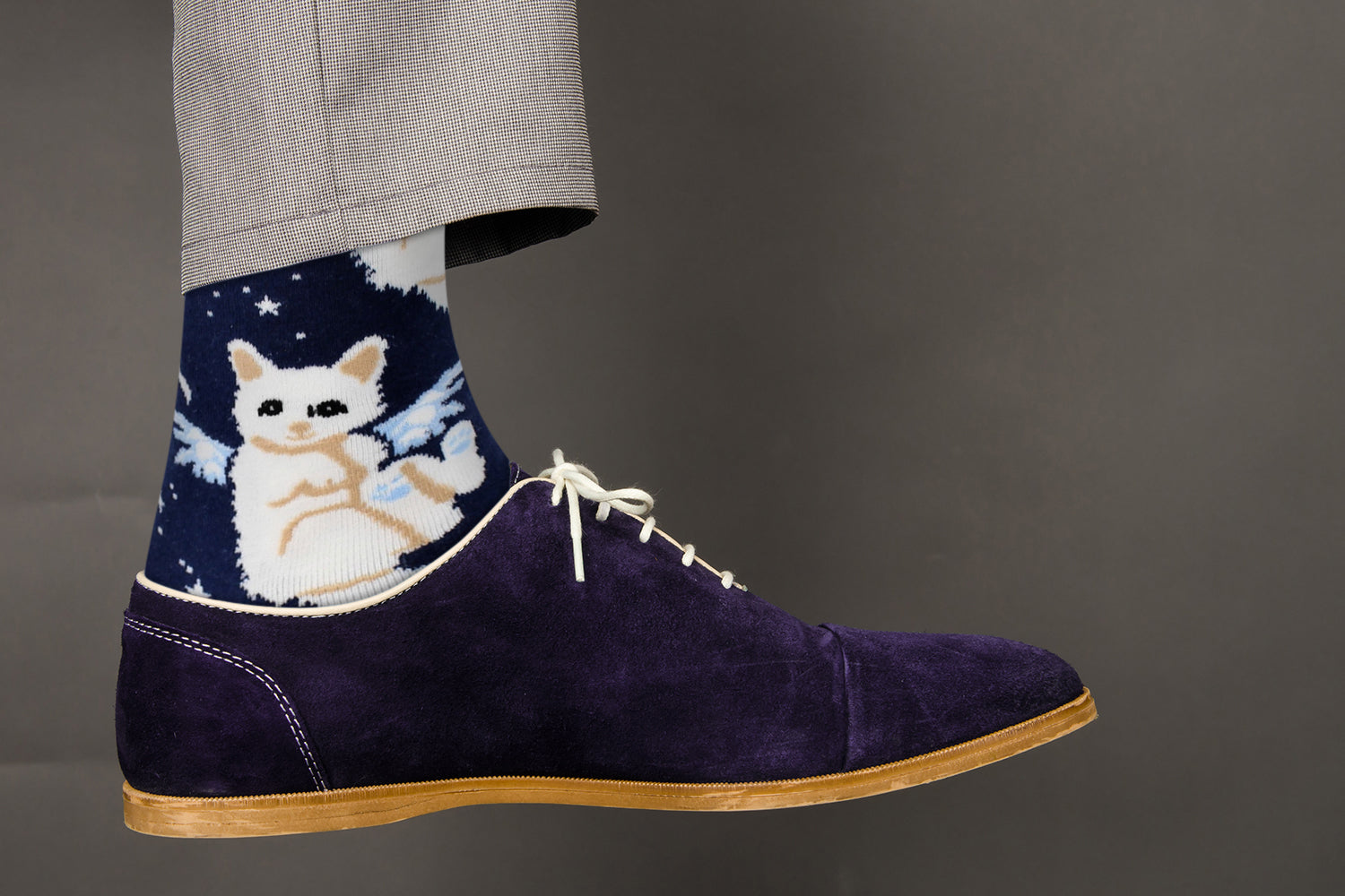 Cat Design Casual Crew Socks