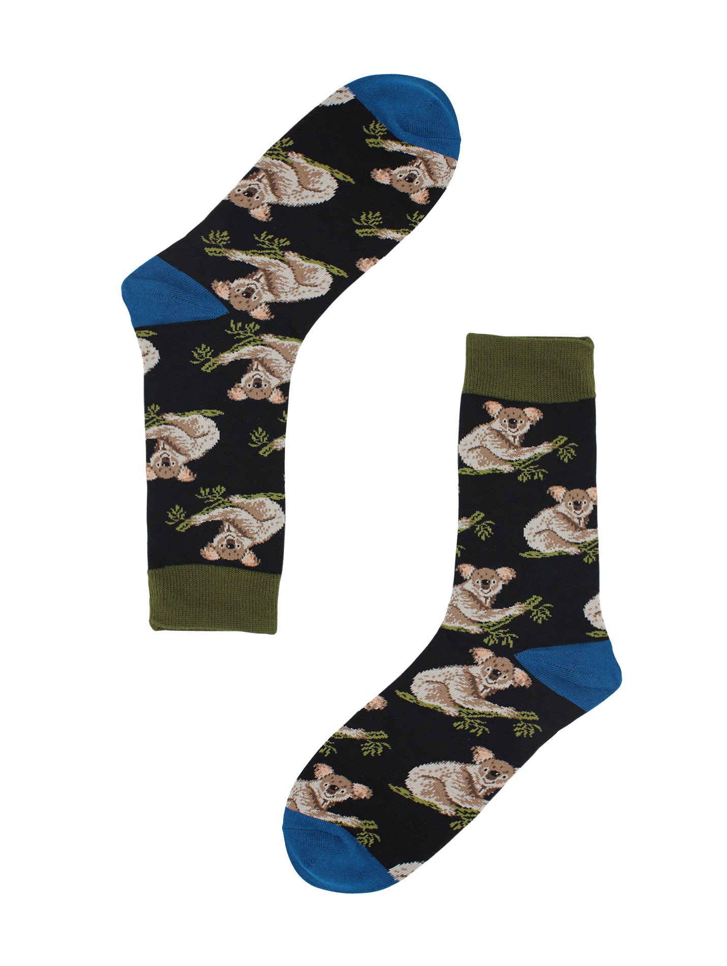 Koala Design Casual Crew Socks