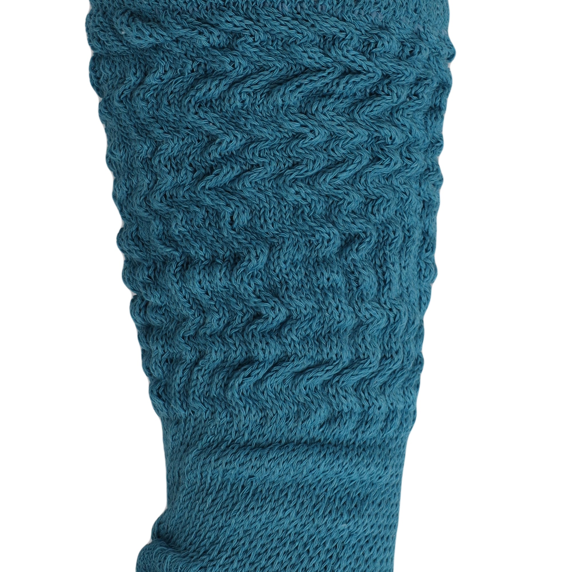 Capri Blue Slouch Socks