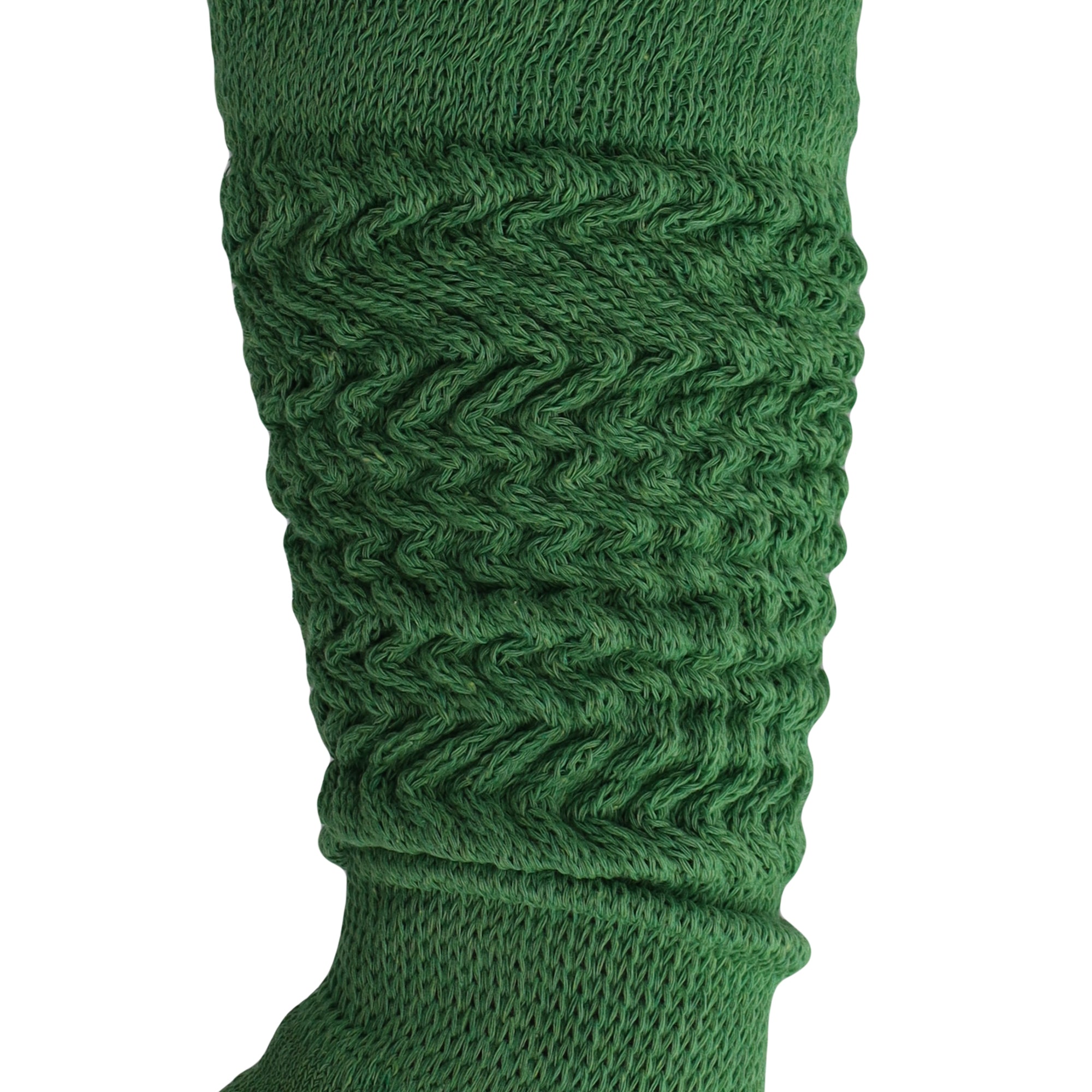 Green Slouch Socks