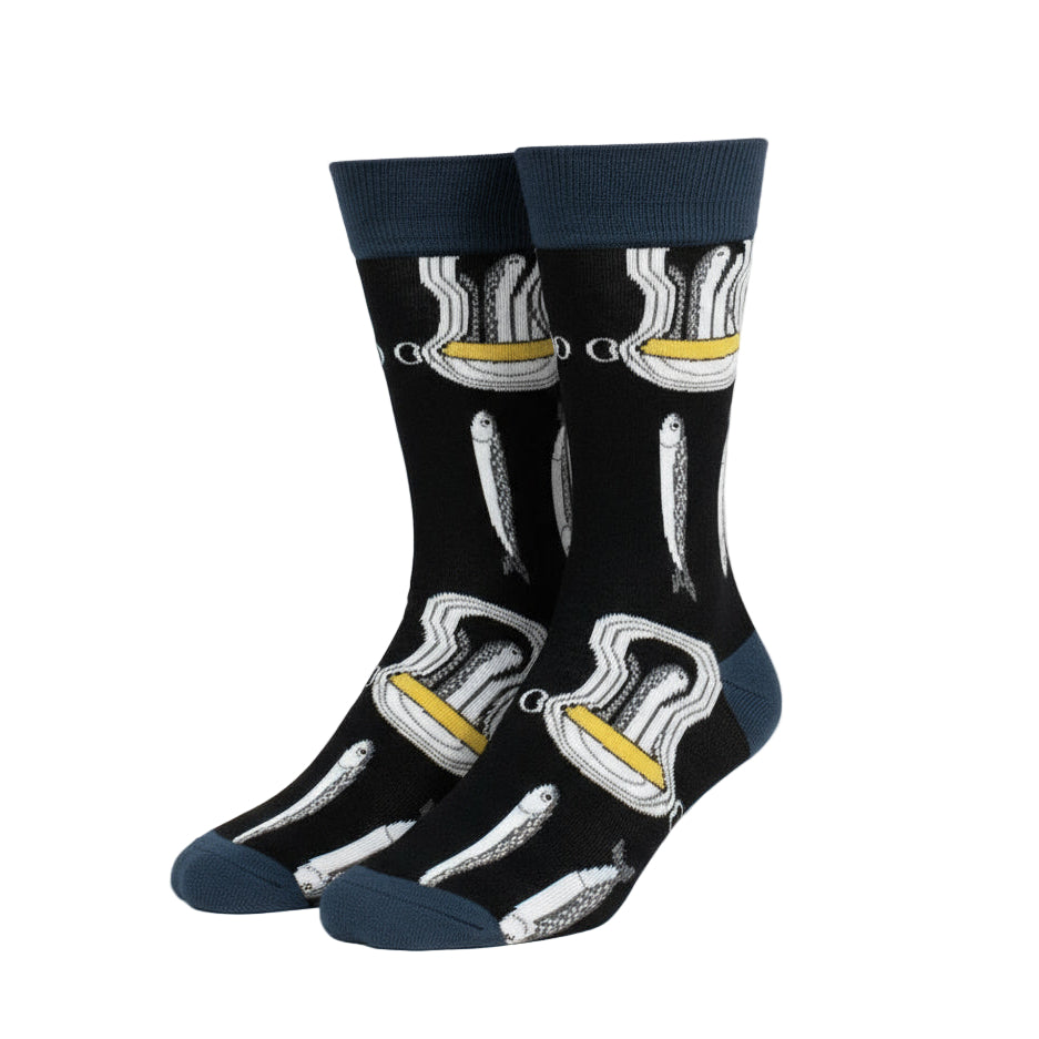 Sardine Design Casual Crew Socks