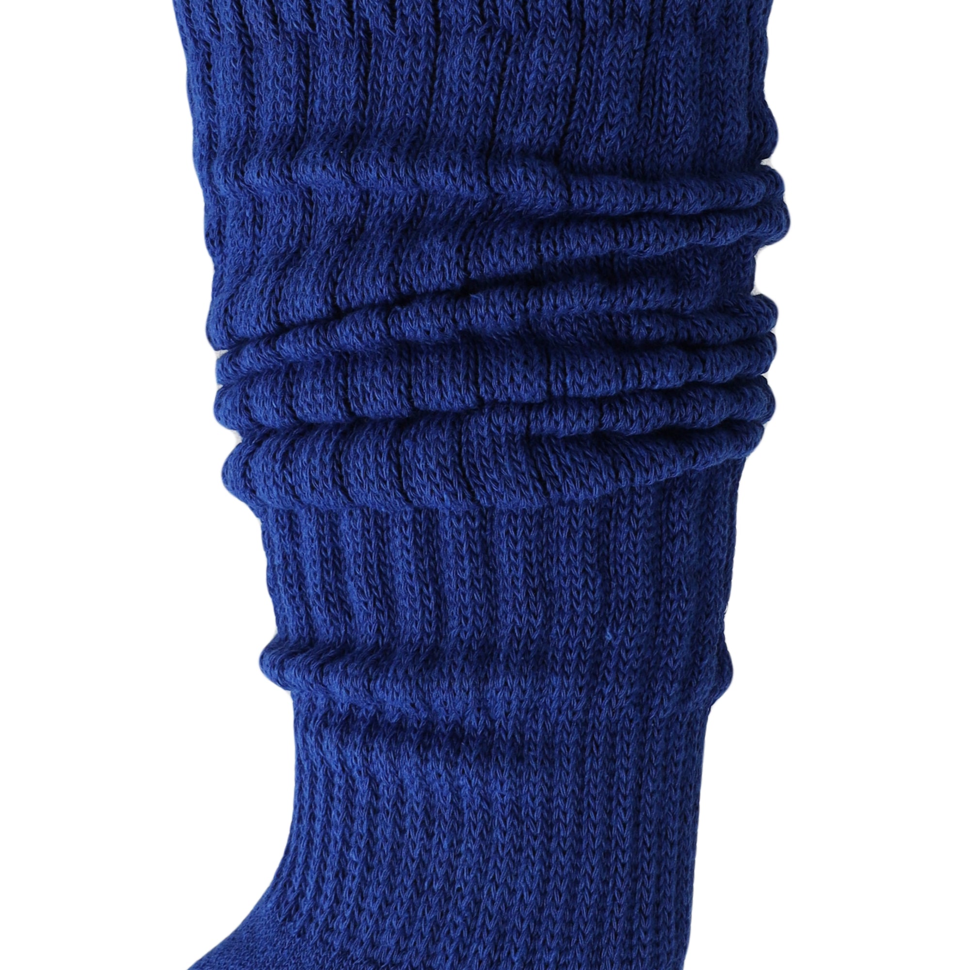 Royal Blue Slouch Socks