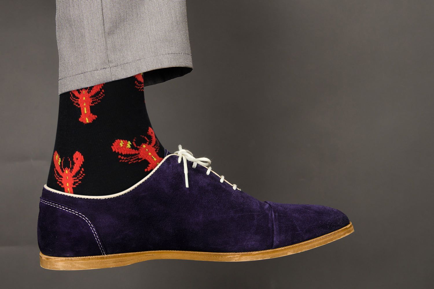 Lobster Design Casual Crew Socks