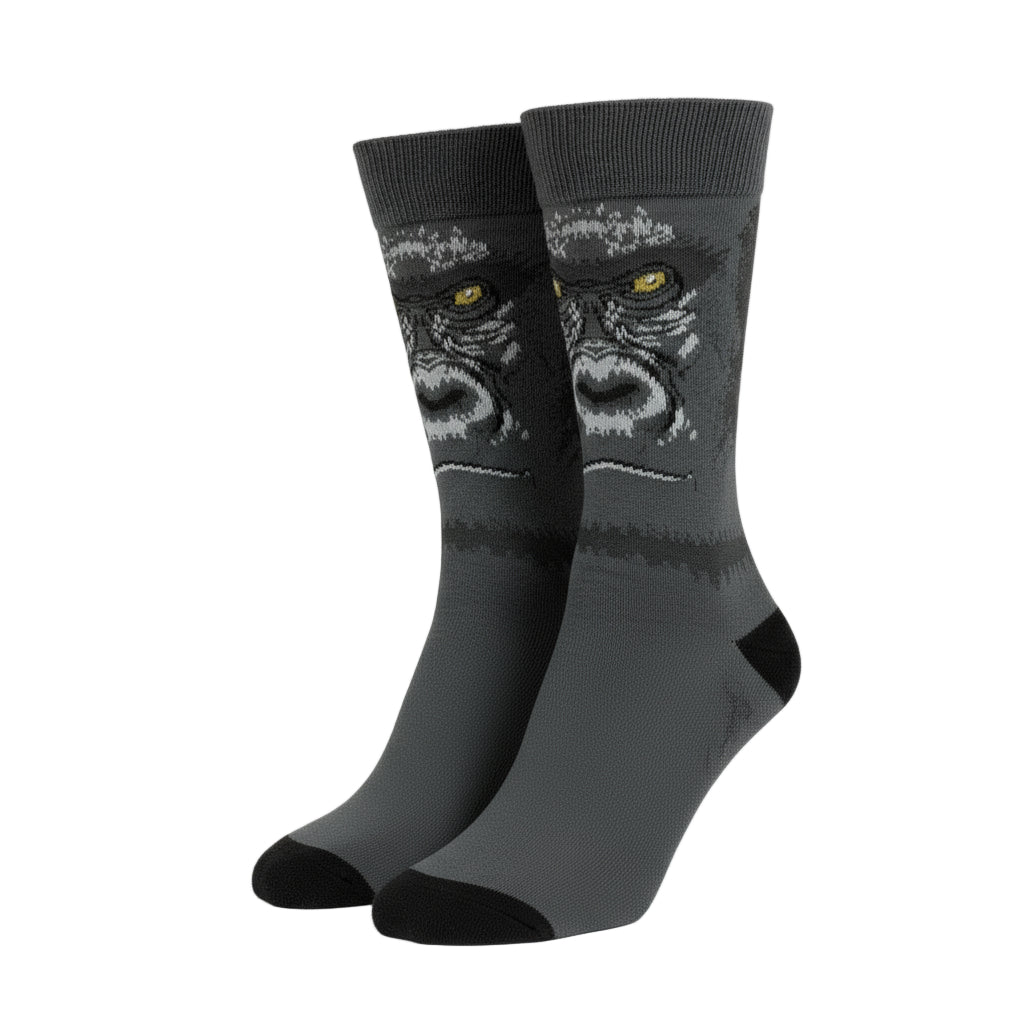 Gorilla Design Casual Crew Socks