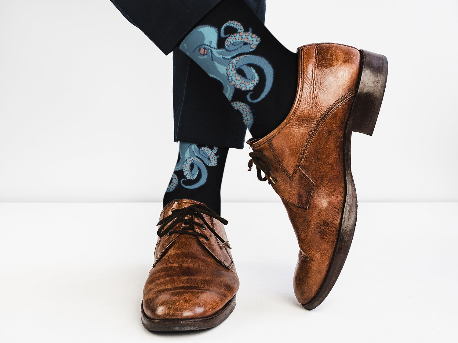 Octopus Design Casual Crew Socks