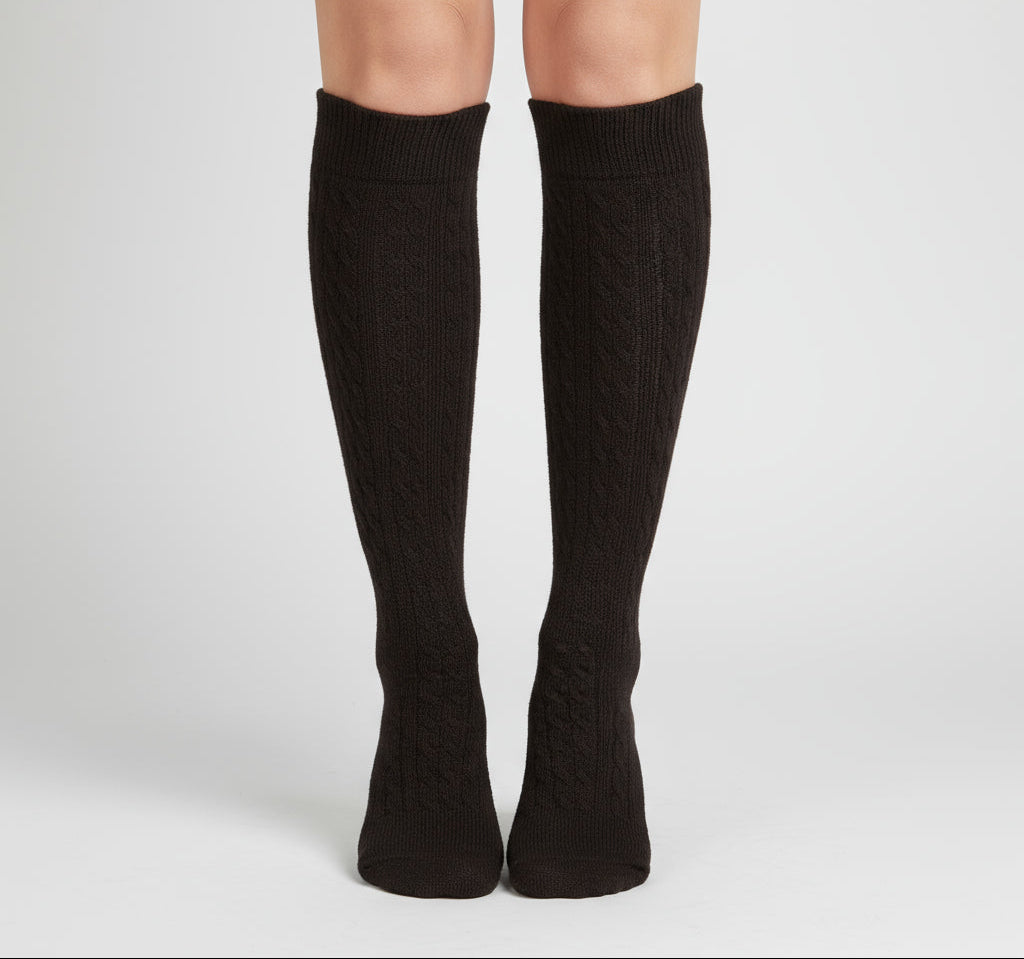 Brown Slouch Socks