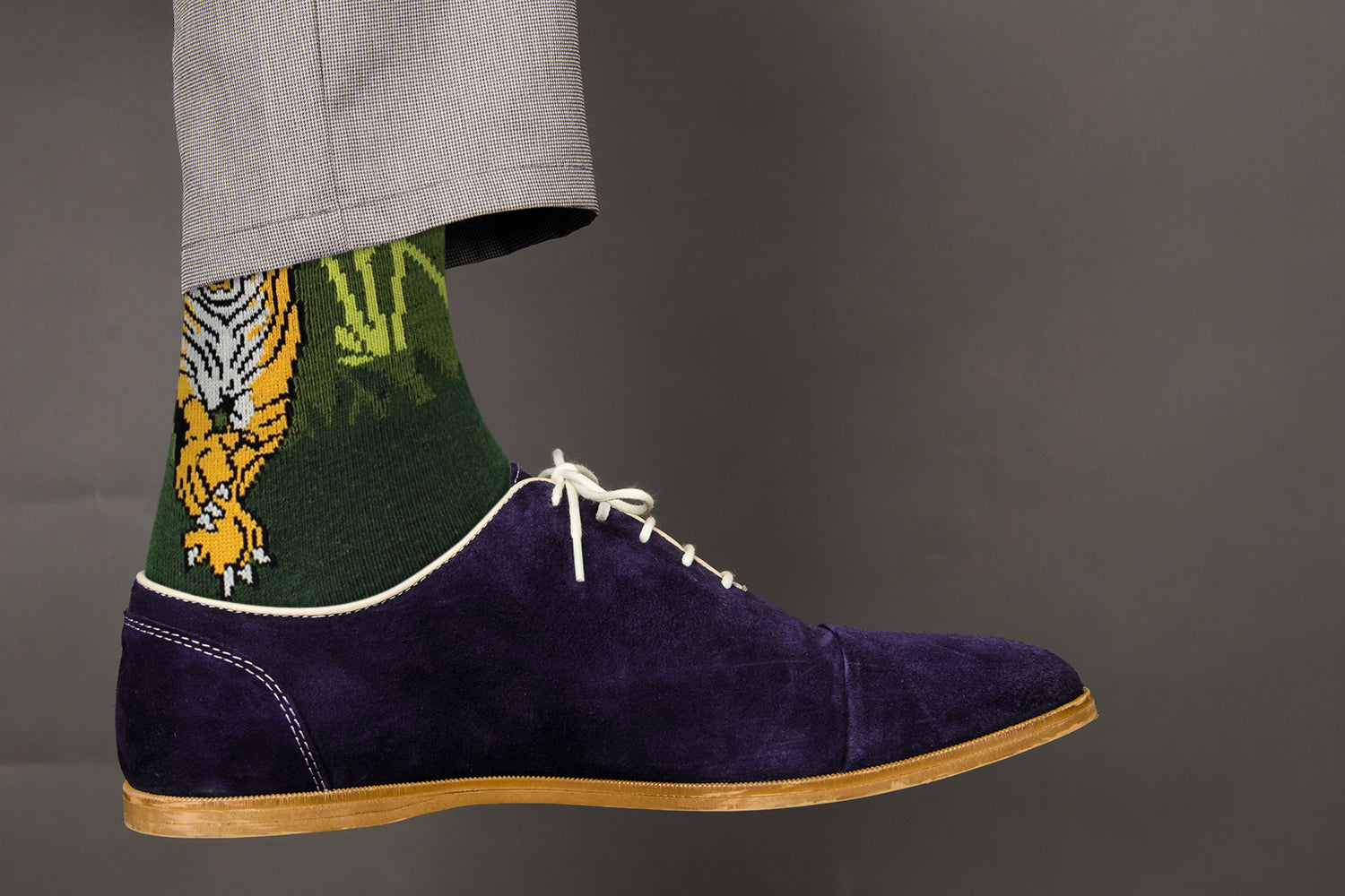 Tiger Design Casual Crew Socks