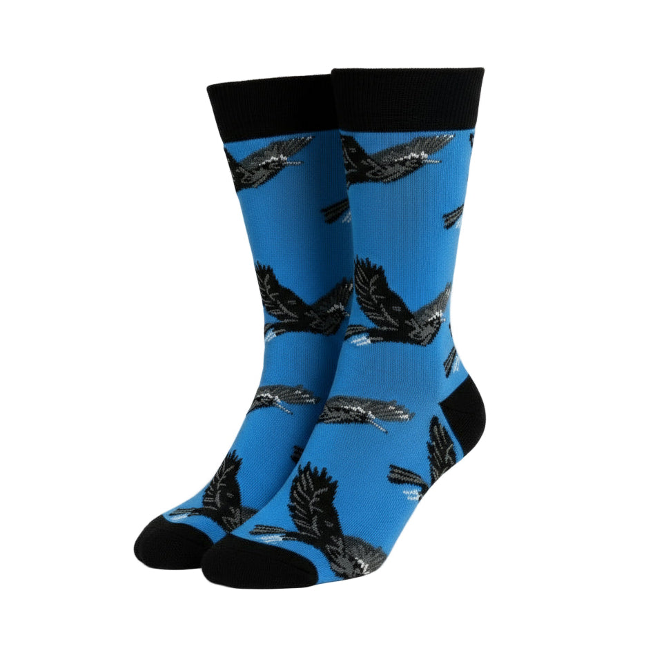 Eagle Design Casual Crew Socks