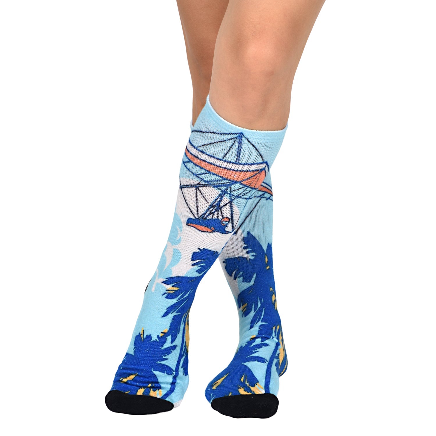 Unisex Gliding Paradise Knee High Socks
