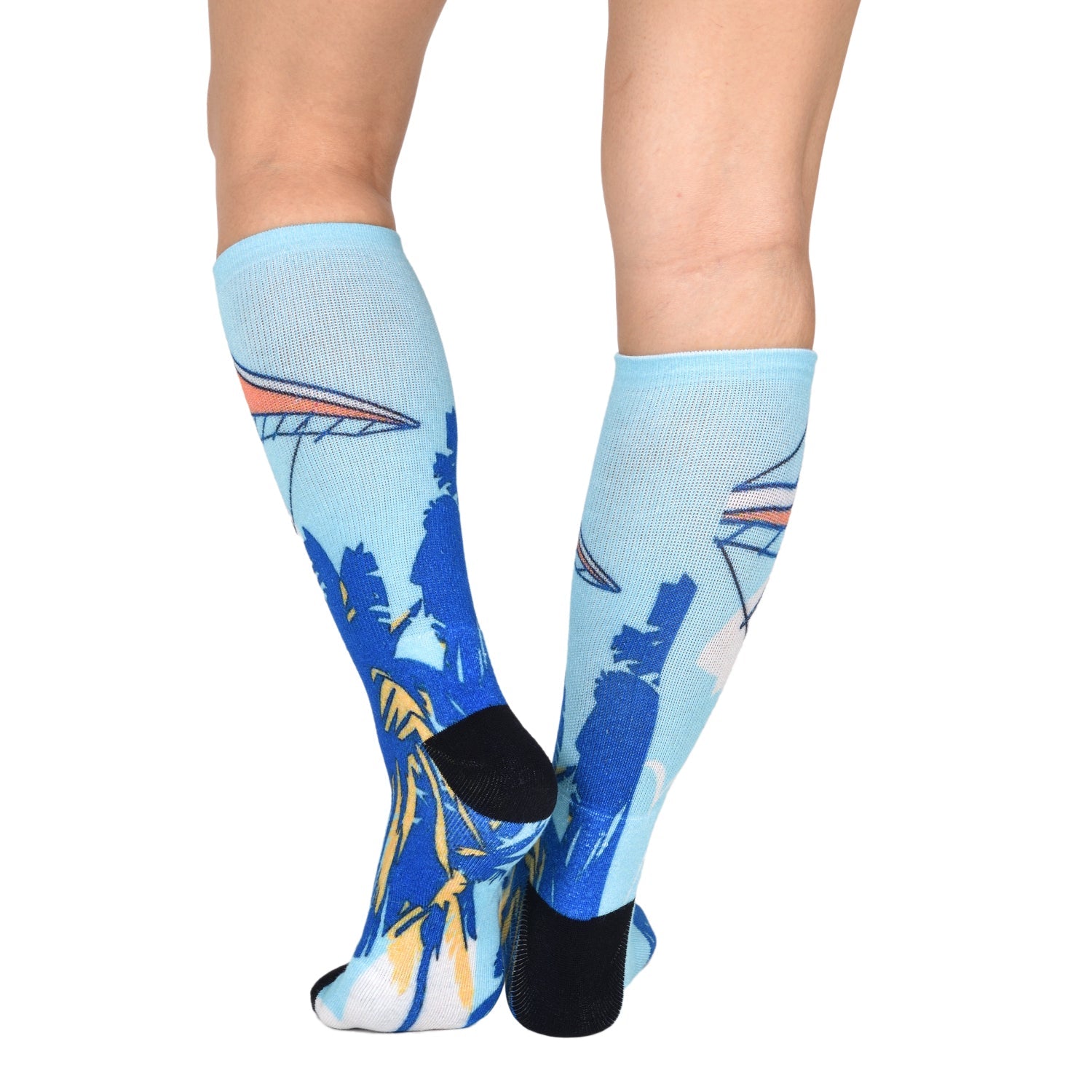 Unisex Gliding Paradise Knee High Socks