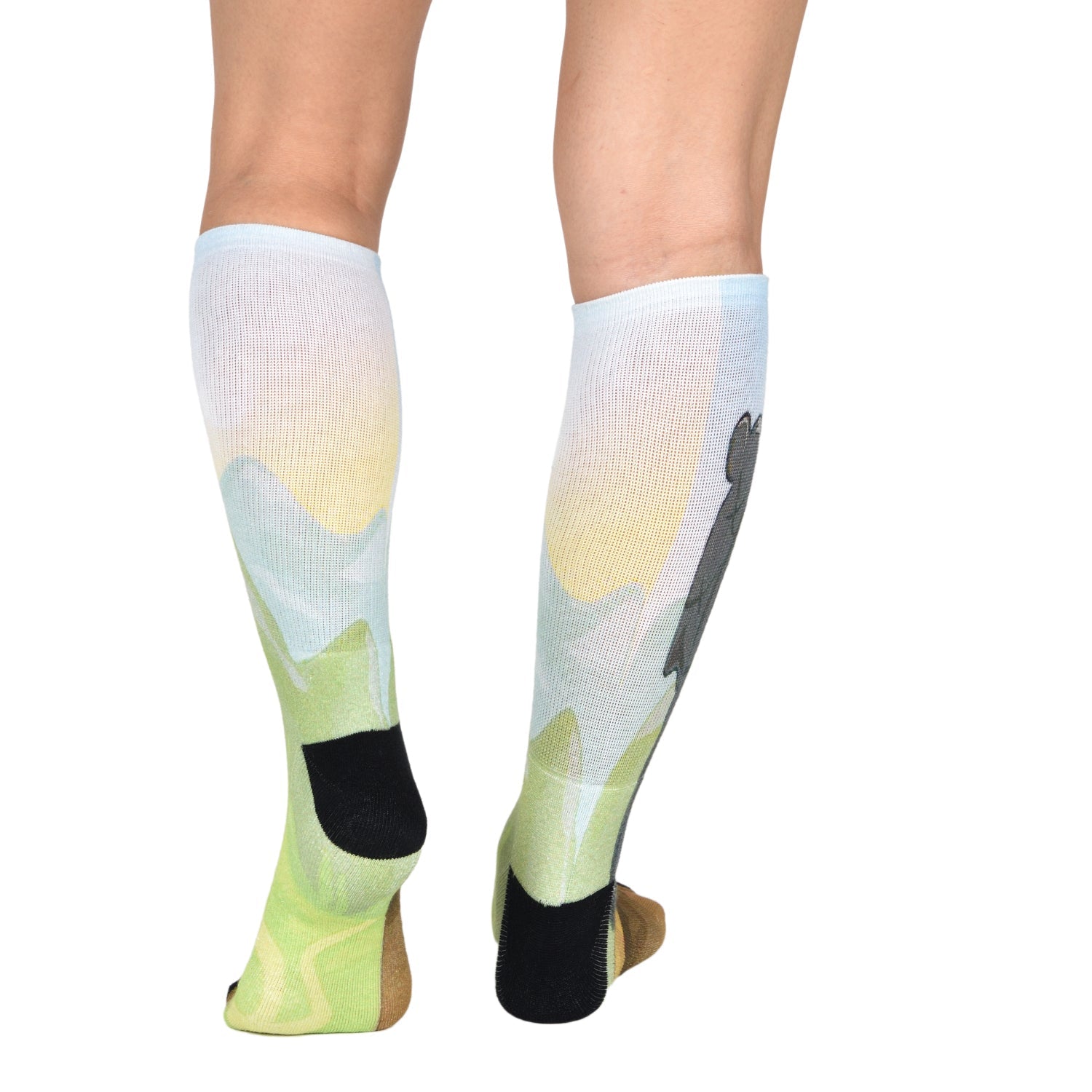 Men & Women's CoolMax Knee-High Socks, Nature Inspired Collection for