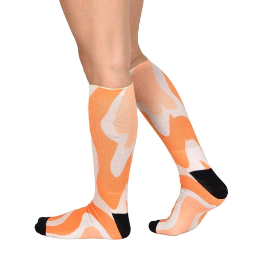 Men & Women's CoolMax Knee-High Socks, Nature Inspired Collection for