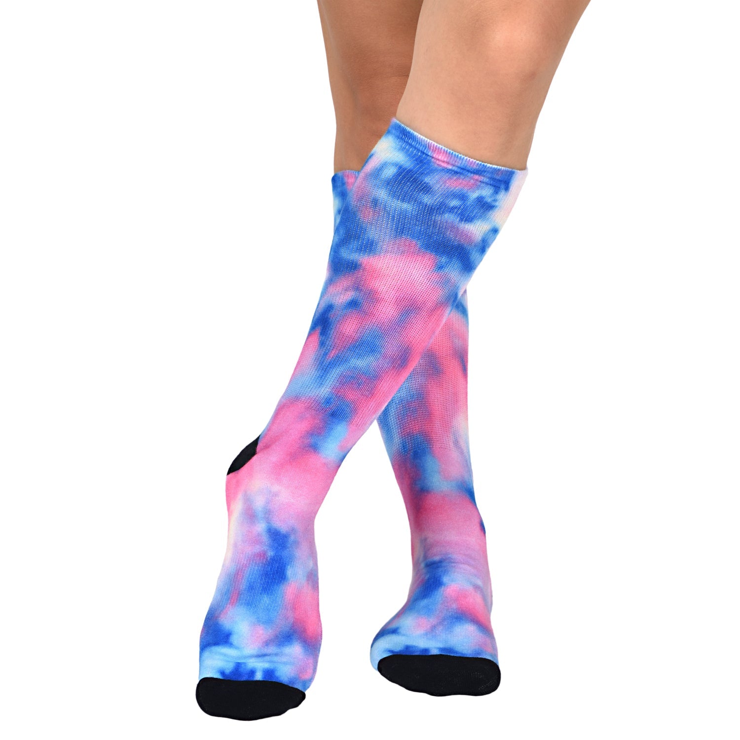 Purple Haze Pattern Knee High Socks
