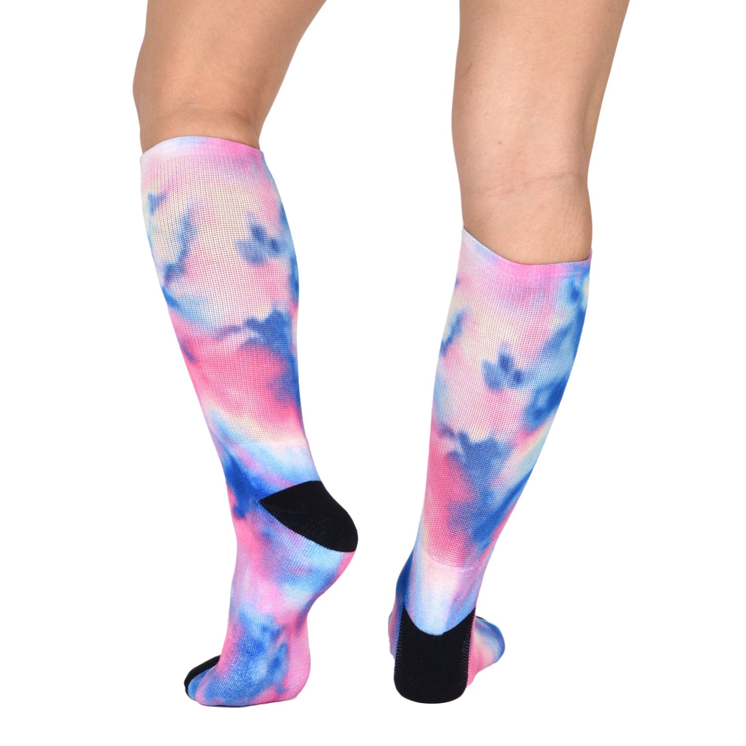 Purple Haze Pattern Knee High Socks