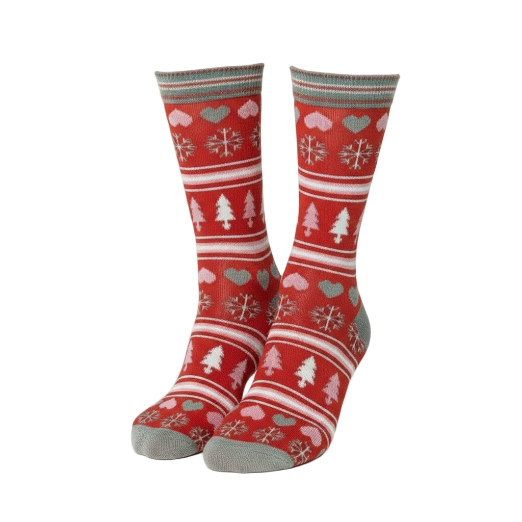 Christmas Casual Style Crew Socks