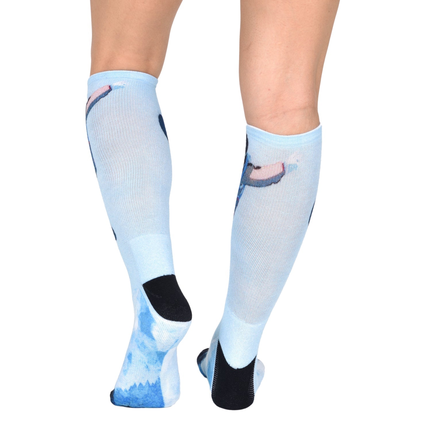 Men & Women's CoolMax Knee-High Socks, Nature Inspired Collection for