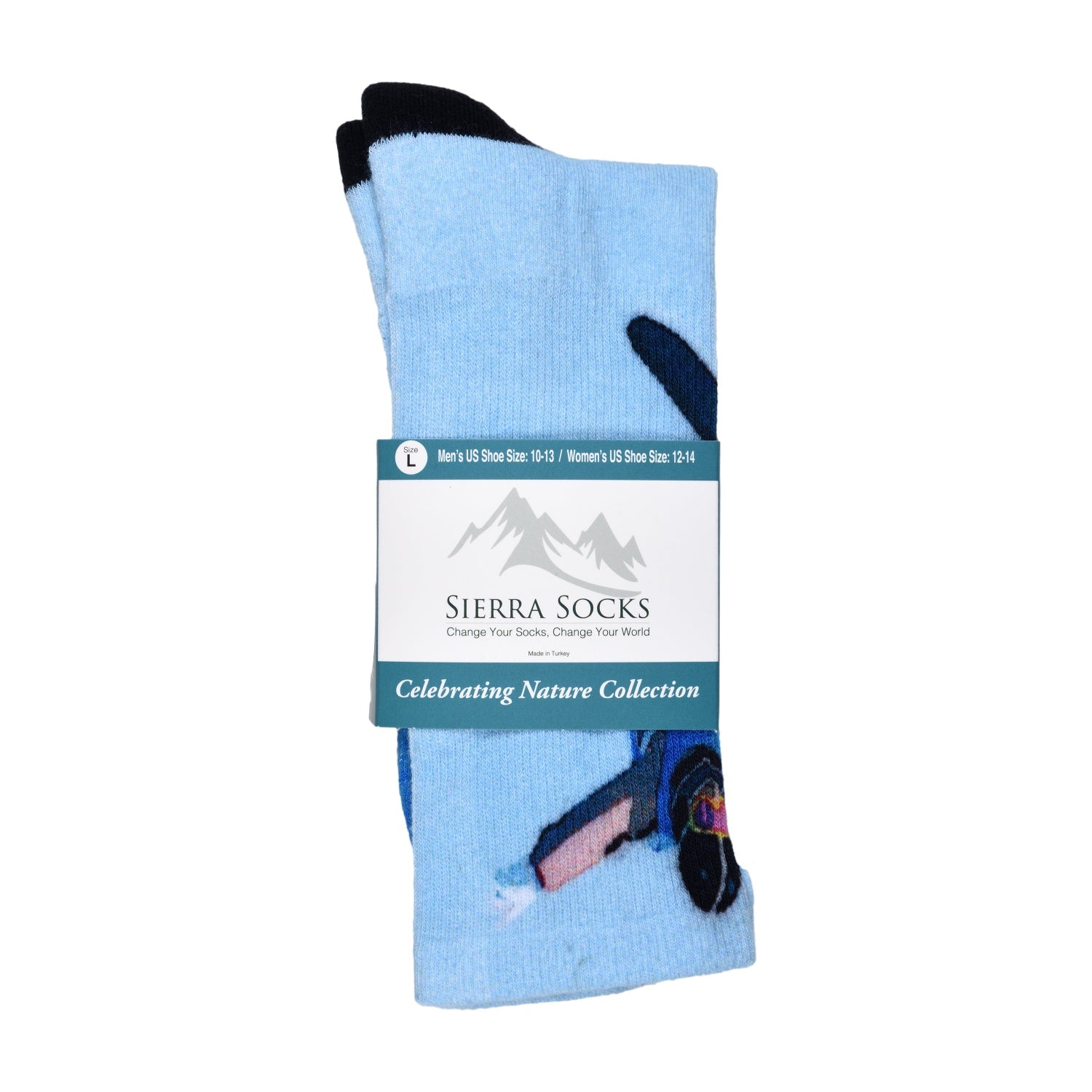 Men & Women's CoolMax Knee-High Socks, Nature Inspired Collection for