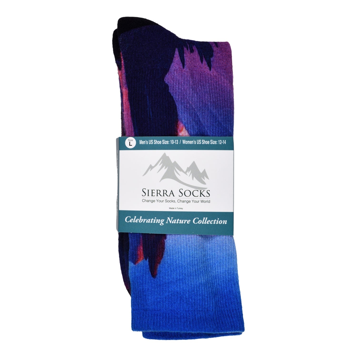 Men & Women's CoolMax Knee-High Socks, Nature Inspired Collection for