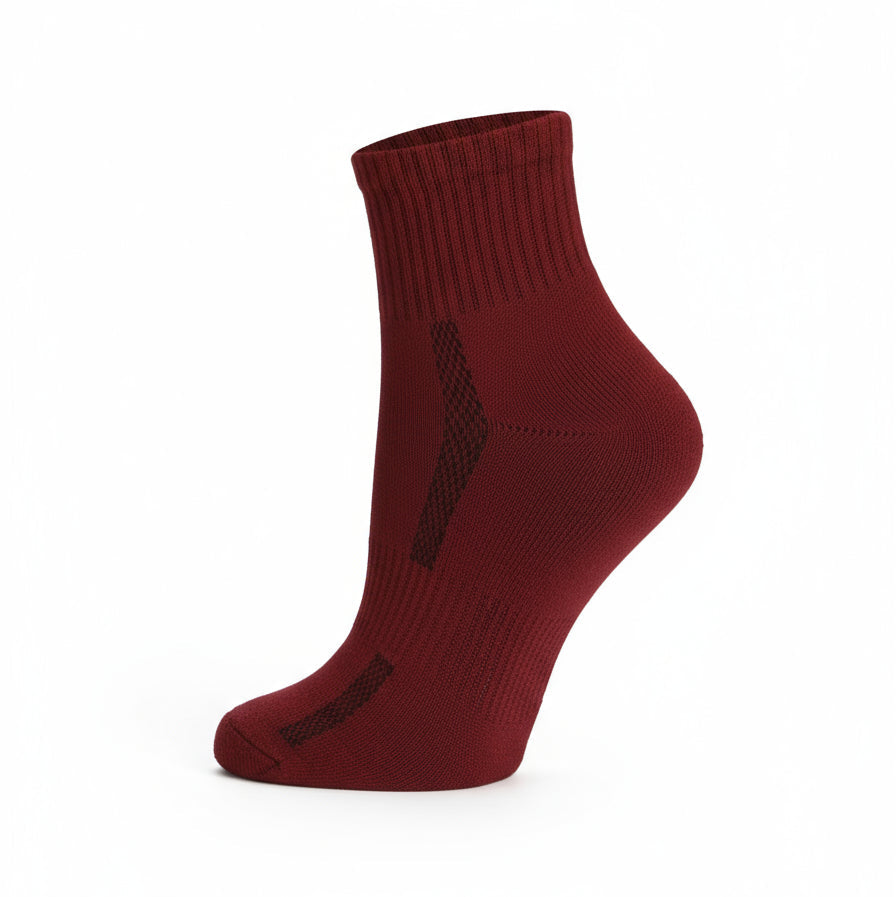 6-Pack Warm Color Ankle Socks